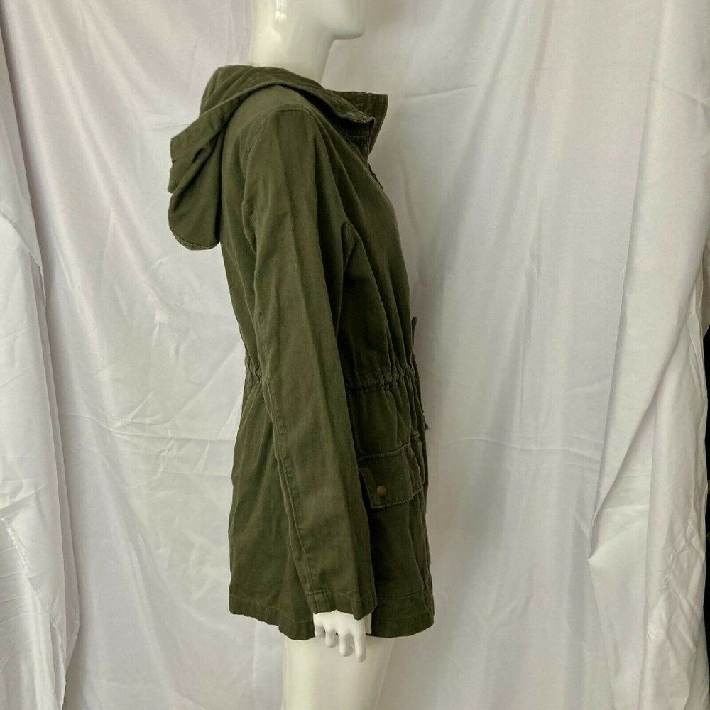 Old Navy 100% Cotton Olive Safari Utility Jacket - Picture 3 of 12